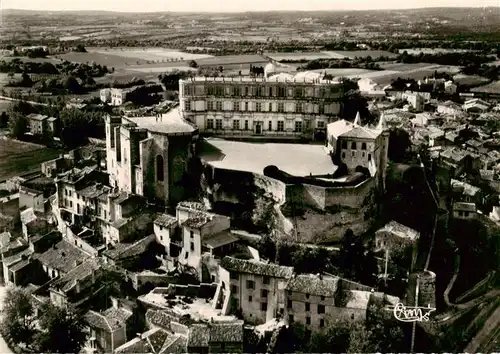 AK / Ansichtskarte  Grignan_26_Drome Vue aerienne sur le Chateau