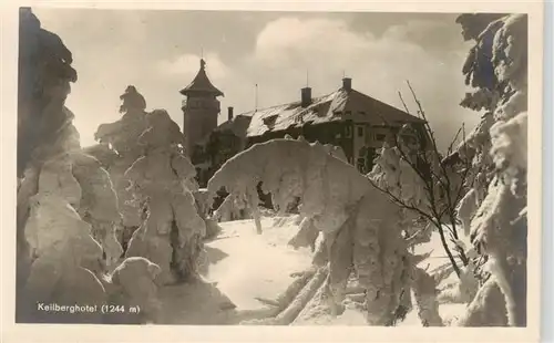 AK / Ansichtskarte 73909826 Keilberg_1244m__Erzgebirge_PL Keilberghotel