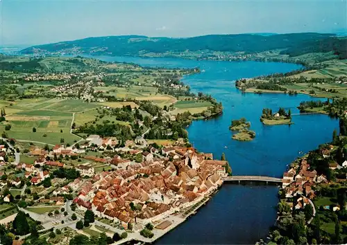 AK / Ansichtskarte  Stein_Rhein_SH mit Insel Werd und Untersee