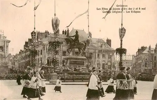 AK / Ansichtskarte  Orleans_45_Loiret Les Fetes de Jeanne dArc des 7 et 8 mai Cortege religieux Les Eveques