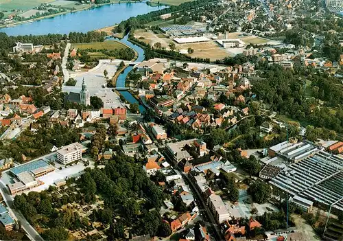 AK / Ansichtskarte 73912134 Nordhorn Erfrischungshalle Ute Gruenhagen Fliegeraufnahme