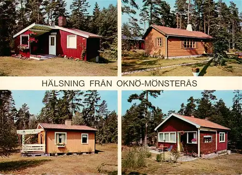 AK / Ansichtskarte 73912171 Oknoe_Moensteras_Sweden Bungalows