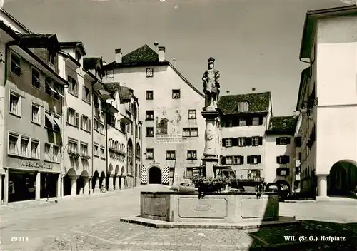 AK / Ansichtskarte  Wil__SG Markt Brunnen