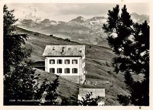 AK / Ansichtskarte  Rigi__LZ Piz Mundaun Hotel Buendner