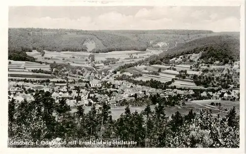 AK / Ansichtskarte 73914732 Sandbach__Odenwald mit Ernst Ludwig Heilstaette