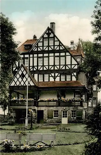 AK / Ansichtskarte 73914978 Laubach_Hessen Muettergenesungsheim Haus Friedensruh