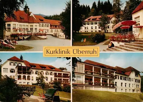 AK / Ansichtskarte 73915272 ueberruh_Isny_Allgaeu Kurklinik ueberruh Teilansichten