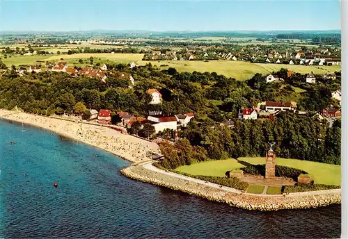 AK / Ansichtskarte 73915314 Moeltenort_Heikendorf U Boot Ehrenmal Fliegeraufnahme