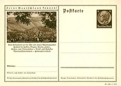 AK / Ansichtskarte 73915497 Bad_Bodendorf_Sinzig Panorama