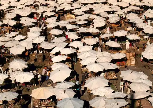 AK / Ansichtskarte 73915513 Antananarivo_Tananarive_Madagaskar Les parasols du Zoma