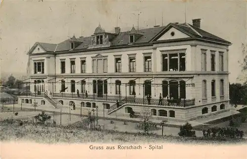 AK / Ansichtskarte  Rorschach_Bodensee_SG Spital