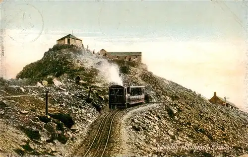 AK / Ansichtskarte 73915911 Snowdon_Wales_UK Mountain Railway