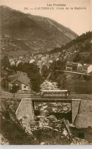 AK / Ansichtskarte  Cauterets_65_Hautes-Pyrenees Tram de la Raillere