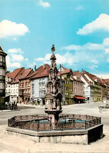 AK / Ansichtskarte 73916455 Rottweil_Neckar Marktbrunnen