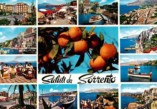 AK / Ansichtskarte 73916674 Sorrento__Sorrent_Campania_IT Teilansichten