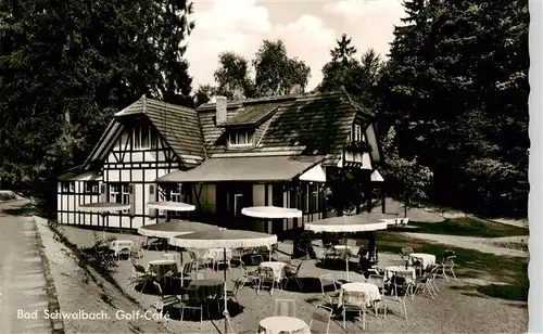 AK / Ansichtskarte 73916838 Bad_Schwalbach Golf Cafe Terrasse