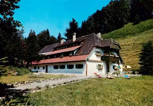 AK / Ansichtskarte 73917537 Ettal Haus Blaue Gams