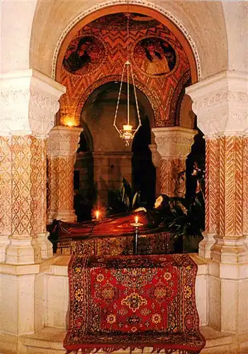 AK / Ansichtskarte 73918791 Jerusalem__Yerushalayim_Israel Dormitio Shrine in the Crypt