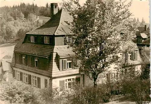 AK / Ansichtskarte 73918856 Baerenfels_Erzgebirge_Altenberg Handwerkererholungsheim Spitzbergbaude