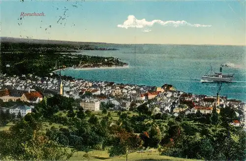 AK / Ansichtskarte  Rorschach_Bodensee_SG Panorama