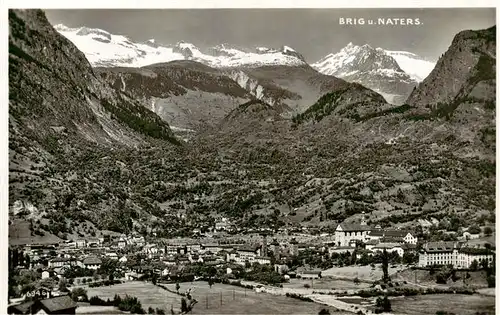 AK / Ansichtskarte Brig_Glis_Brigue_VS und Naters Panorama 