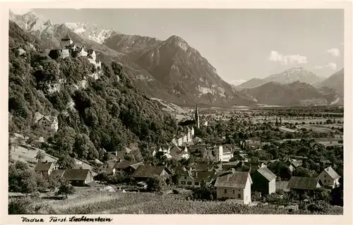 AK / Ansichtskarte 73921788 Vaduz_Liechtenstein_FL Panorama