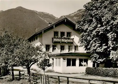 AK / Ansichtskarte 73921947 Schleching Gasthof Geigelstein