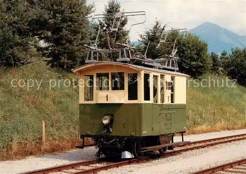 AK / Ansichtskarte 73922161 Eisenbahn_Railway_Chemin_de_Fer Stansstad Engelberg Bahn StEB Meterspurige Zahnradlokomotive HGe 2/2 1