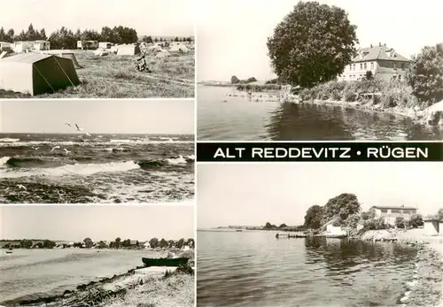 AK / Ansichtskarte 73922693 Alt-Reddevitz_Middelhagen_Ruegen Camping Strand Duenung Erholungsheim