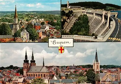 AK / Ansichtskarte 73922769 Eupen Stadtpanorama Staudamm