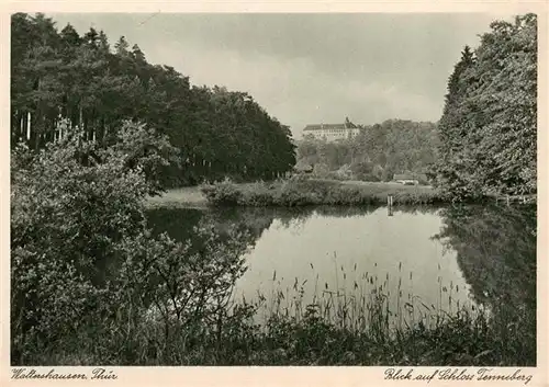 AK / Ansichtskarte 73924061 Waltershausen_Gotha Blick auf Schloss Tenneberg