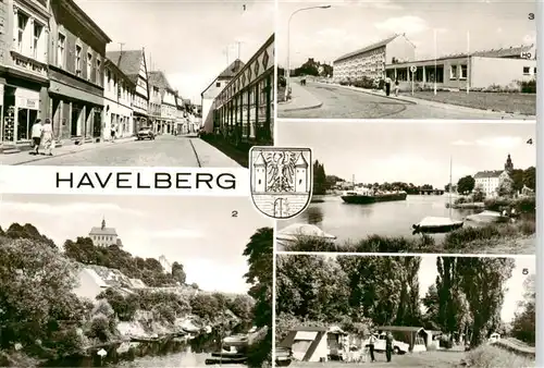 AK / Ansichtskarte 73924234 Havelberg Ernst Thaelmann Strasse Dom und Stadtgraben Semmelweiss Strasse An der Havel Campinginsel