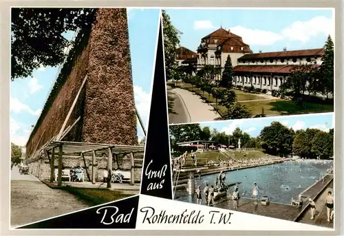 AK / Ansichtskarte 73925019 Bad_Rothenfelde Gradierwerk Kurhaus Schwimmbad