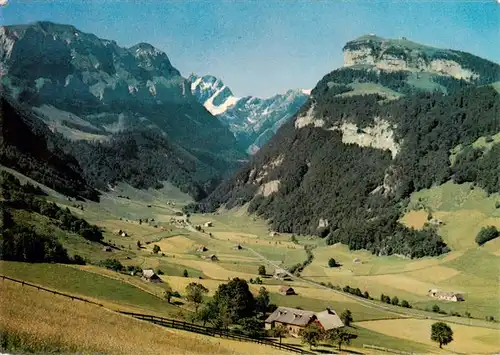 AK / Ansichtskarte  Wasserauen_Wasserau_IR Schwendital mit Ebenalpbahn Altmann und Marwies