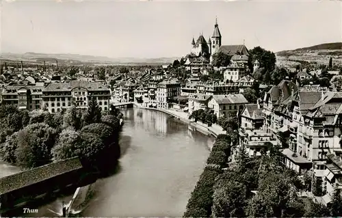 AK / Ansichtskarte  Thun_BE Stadtansicht