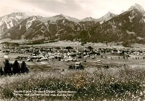 AK / Ansichtskarte 73926597 Reutte_Tirol_AT mit Gaicht Hahnenkamm Kellen und Gehrenspitze