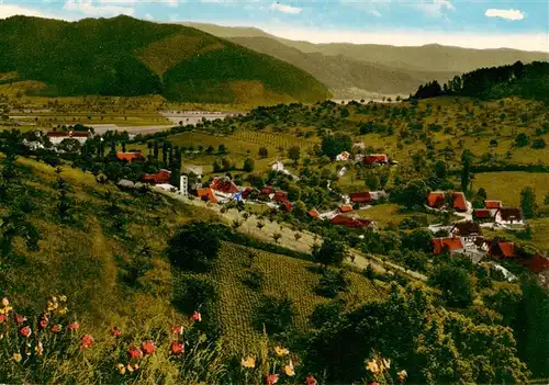 AK / Ansichtskarte 73928554 Fussbach_Gengenbach Panorama Ort im Kinzigtal Schwarzwald