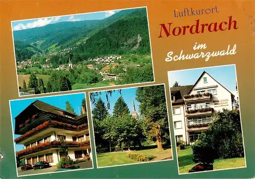 AK / Ansichtskarte 73930850 Nordrach Panorama Gasthaus Park Rehaklinik