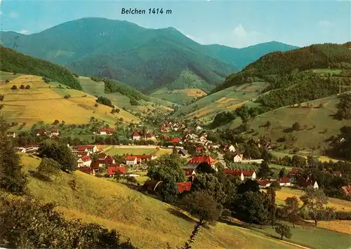 AK / Ansichtskarte 73934589 Muenstertal__Schwarzwald Panorama mit Belchenblick