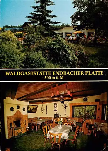 AK / Ansichtskarte 73935028 Bad_Endbach Waldgaststaette Endbacher Platte Gastraum