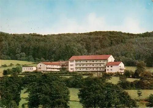 AK / Ansichtskarte 73935314 Neukirchen_Knuellgebirge Waldsanatorium Urbachtal und Klinik Dr Bartsch KG 