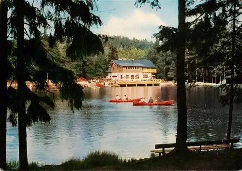 AK / Ansichtskarte 73936808 Neubau_Fichtelberg Rasthaus am Fichtelsee