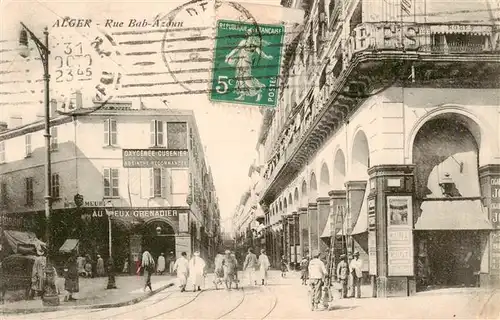 AK / Ansichtskarte 73937046 Alger_Algier_Algerie Rue Bab-Azaun