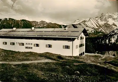 AK / Ansichtskarte 73937226 Kanzelwandhaus_1519m_Oberstdorf Naturfreundehaus