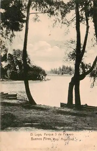 AK / Ansichtskarte 73937345 Buenos_Aires_Argentina El Lago Parque