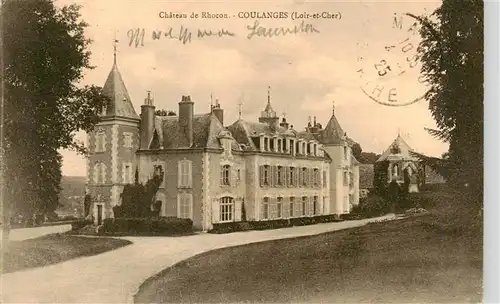 AK / Ansichtskarte  Coulanges_41_Loir-et-Cher Chateau de Rhocon