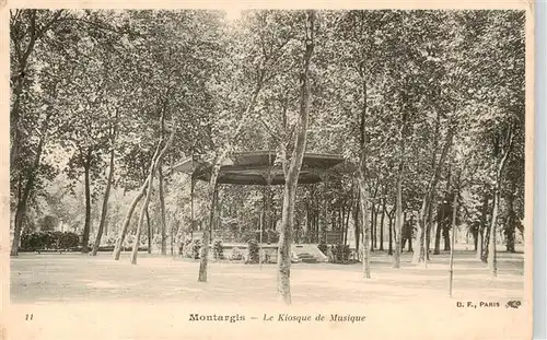 AK / Ansichtskarte  Montargis_45_Loiret Le Kiosque de Musique