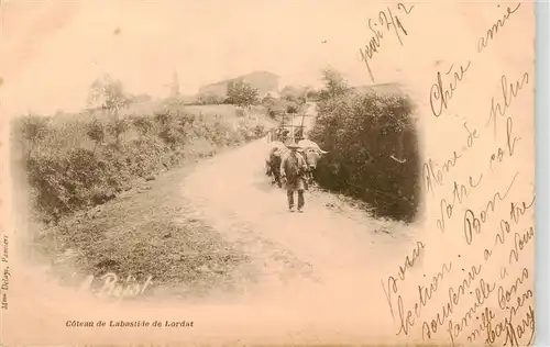 AK / Ansichtskarte  Lordat_49_Ariege Coteau de Labastide de Lordat