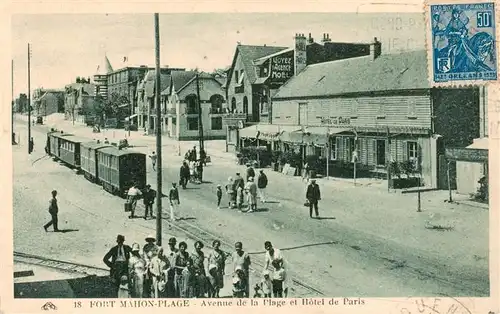 AK / Ansichtskarte  Fort-Mahon-Plage_80_Somme Avenue de la Plage et Hotel de Paris