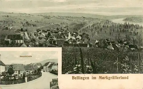 AK / Ansichtskarte 73938926 Bellingen Panorama Hauptstrasse